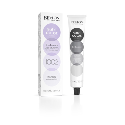 Revlon Professional - Soin Repigmentant Blanc Platine 1002 - Teinture et Coloration Cheveux pour Hommes