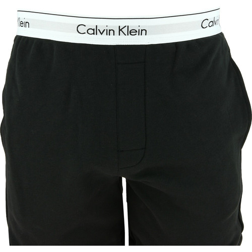 Calvin Klein Underwear - Short de Pyjama Uni Coton - Modern Cotton Noir - Calvin klein maroquinerie underwear