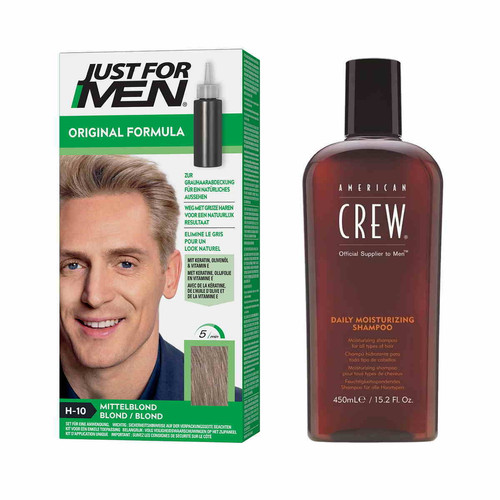 Just For Men - Coloration Cheveux & Shampoing Blond - Pack - Coloration Cheveux HOMME Just For Men