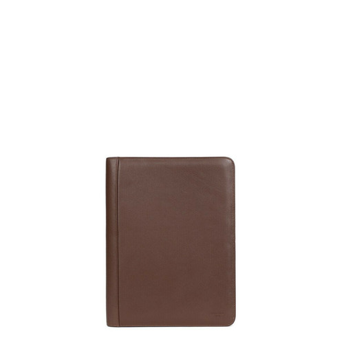 Hexagona - Conférencier 13\'\' & A4 chocolat - Porte document homme cuir