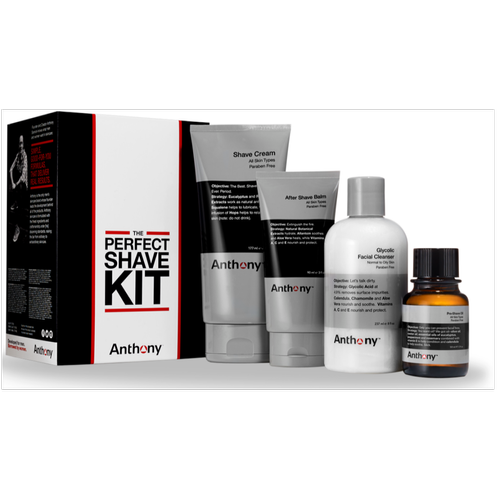 Anthony - The Perfect Shave Kit - Coffret Complet Rasage - Coffret rasage homme